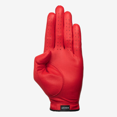 ASHER Red Golf Glove